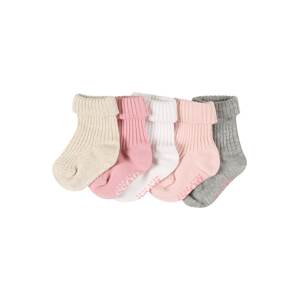 BOSS Kidswear Ponožky  staroružová / sivá melírovaná / biela / ružová / béžová melírovaná