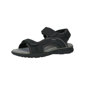 GEOX Trekingové sandále  čierna