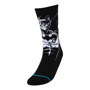 Stance Športové ponožky 'THE BATMAN'  čierna / prírodná biela / modrozelená