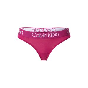 Calvin Klein Underwear Tangá 'THONG'  biela / ružová