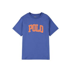 Polo Ralph Lauren Tričko  modrá / tmavooranžová / biela