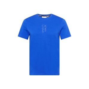 Calvin Klein Tričko  modrá / svetlomodrá