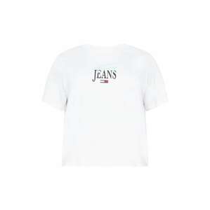 Tommy Jeans Curve Tričko  biela / čierna / vodová / červená / námornícka modrá