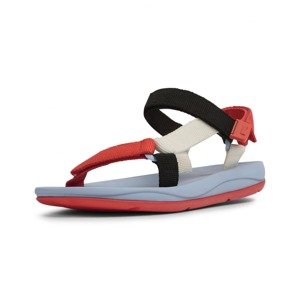 CAMPER Sandále ' Match '  červená / čierna / biela