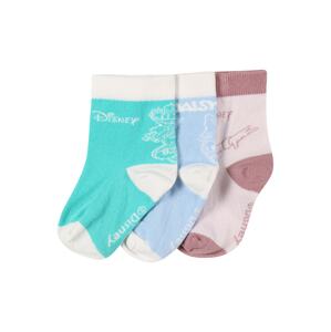 ADIDAS PERFORMANCE Športové ponožky  pastelovo ružová / rosé / biela / svetlomodrá / nefritová