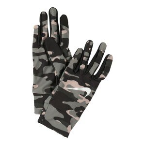 NIKE Accessoires Športové rukavice  béžová / olivová / čierna