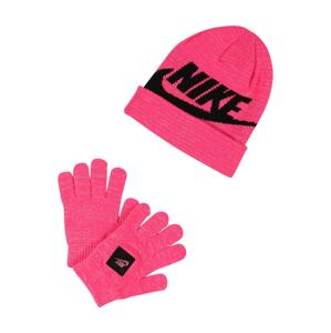 Nike Sportswear Set  s ružovými fľakmi / čierna