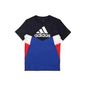 ADIDAS PERFORMANCE Funkčné tričko  čierna / biela / červená / modrá