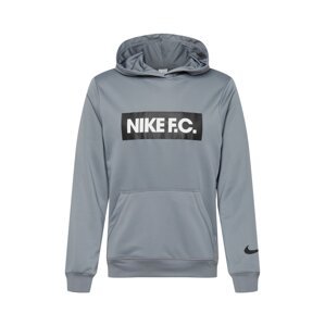 Nike Sportswear Mikina  striebornosivá / čierna / biela