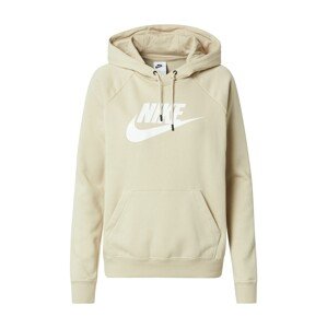Nike Sportswear Mikina  biela / svetlobéžová