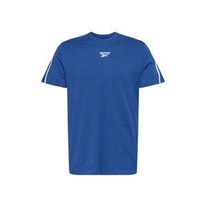 Reebok Sport Funkčné tričko ' Workout Ready Piping '  modrá / biela