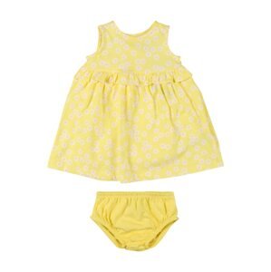 Carter's Šaty  žltá / prírodná biela / ružová