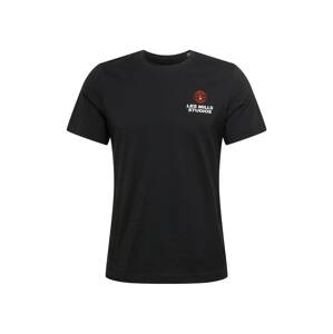 Reebok Sport Funkčné tričko  čierna / biela / červená