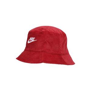 Nike Sportswear Klobúk  červená / biela