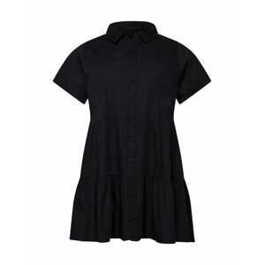 Cotton On Curve Košeľové šaty 'NIKKI'  čierna