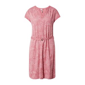 Ragwear Košeľové šaty 'HARRIA'  ružová / biela