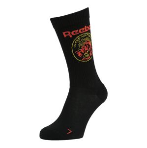 Reebok Classics Ponožky  žltá / červená / čierna