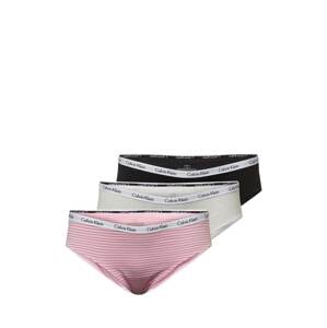 Calvin Klein Underwear Nohavičky  sivá / ružová / čierna / tmavoružová