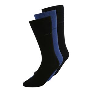 BOSS Ponožky  modrá / námornícka modrá / čierna