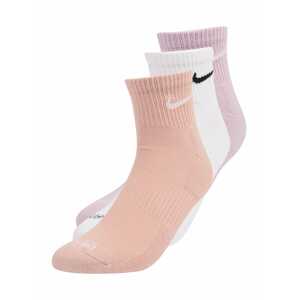NIKE Športové ponožky  ružová / biela / fialová / čierna
