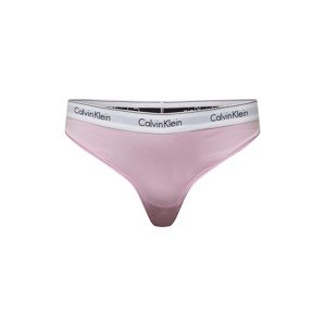 Calvin Klein Underwear Tangá  ružová / šedobiela / sivá / čierna