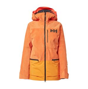 HELLY HANSEN Outdoorová bunda 'WHITEWALL'  oranžová / svetlooranžová / čierna