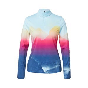 SPYDER Funkčné tričko 'SNOW MIST'  svetlomodrá / ružová / tmavomodrá / biela / piesková