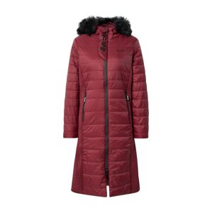 BENCH Zimný kabát 'OLIVE2'  burgundská / čierna