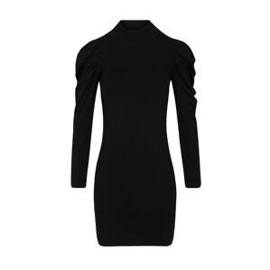 Morgan Pletené šaty  čierna