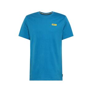 NIKE Funkčné tričko  žltá / nebesky modrá