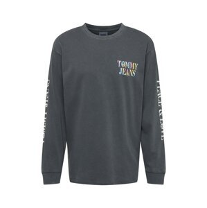 Tommy Jeans Tričko  čadičová / zmiešané farby