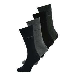 BOSS Ponožky  tmavosivá / sivá melírovaná / čierna / tmavomodrá