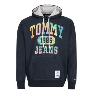 Tommy Jeans Plus Mikina  námornícka modrá / zmiešané farby