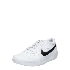 NIKE Športová obuv 'Court Zoom Lite 3'  biela / čierna