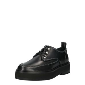 The Kooples Šnurovacie topánky  čierna