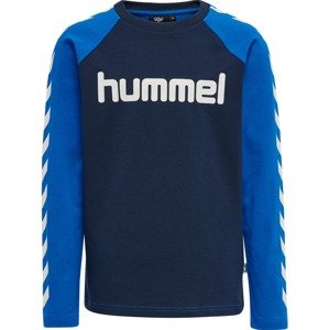 Hummel Tričko 'BOYS'  modrá / tmavomodrá / biela