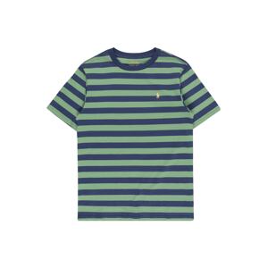 Polo Ralph Lauren Tričko  námornícka modrá / svetlozelená / limetková