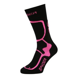 SPYDER Športové ponožky 'PRO LINER'  čierna / ružová