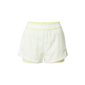 Lacoste Sport Športové nohavice  biela / svetložltá