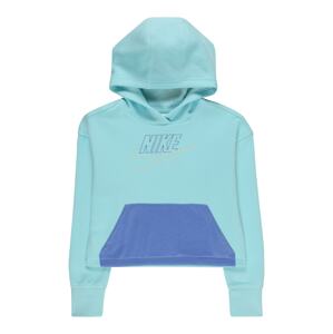 Nike Sportswear Mikina 'Icon Clash'  modrá / svetlomodrá / strieborná
