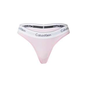 Calvin Klein Underwear Tangá  ružová / biela / čierna