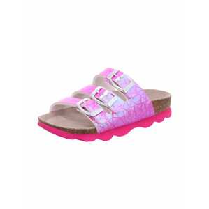 SUPERFIT Sandále  ružová / strieborná