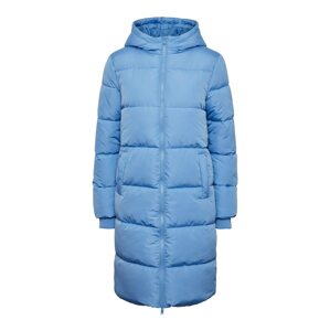 Pieces Petite Zimný kabát 'Bee'  nebesky modrá