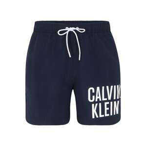 Calvin Klein Plavecké šortky  námornícka modrá / biela
