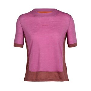 ICEBREAKER Funkčné tričko 'Meteroa'  ružová / tmavoružová