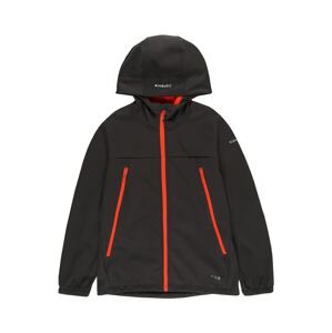 ICEPEAK Outdoorová bunda 'Kline'  čierna / oranžová