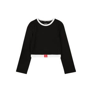 Calvin Klein Underwear Tričko  čierna / biela / ohnivo červená