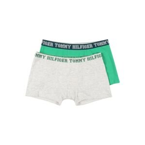 Tommy Hilfiger Underwear Nohavičky  zelená / sivá melírovaná / námornícka modrá