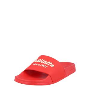ADIDAS PERFORMANCE Plážové / kúpacie topánky 'Adilette'  ohnivo červená / biela