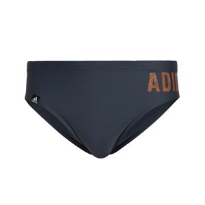 ADIDAS PERFORMANCE Športové plavky - spodný diel  tmavosivá / hnedá